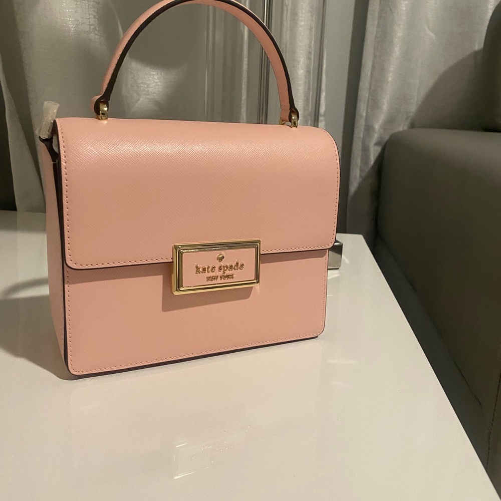 kate spade Blush Pink Structured Top-Handle Satchel